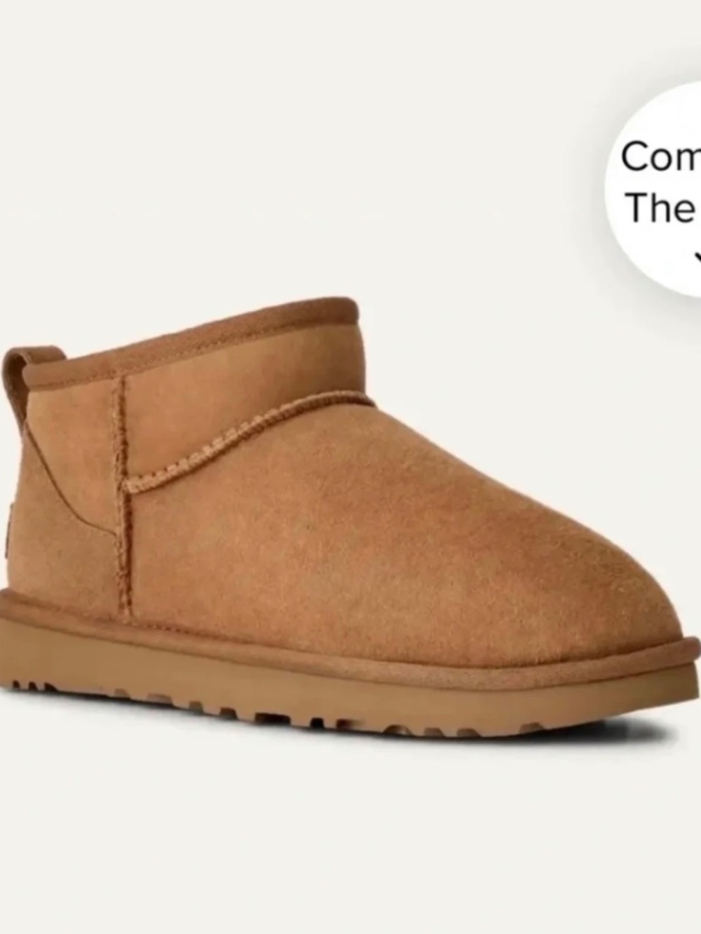 UGG Classic Micro Mini in Chestnut Size 5